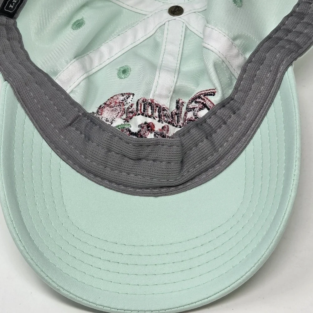 Bahama Bob's Hat Cap Gulf Shores, Alabama Green Strapback Adjustable‎ Parrot